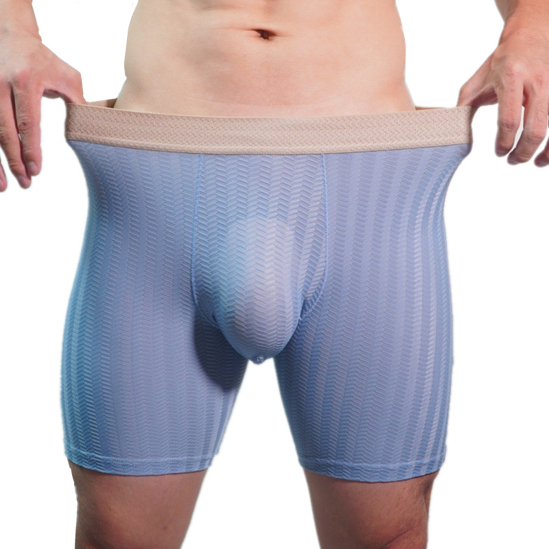 Celana Boxer Pria Bahan Nilon, - Long Leg Trunk Men ulasan dan harga
