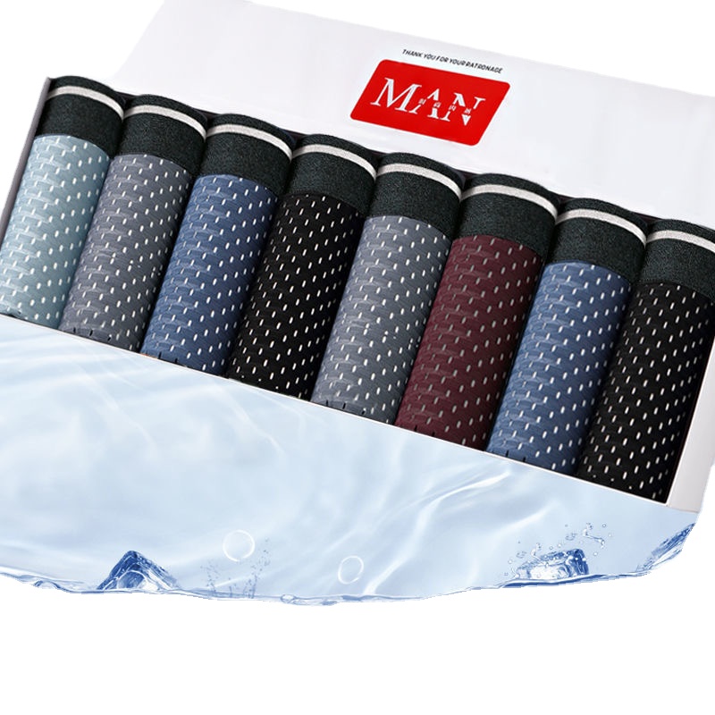 8 Buah/Lot Celana Dalam Pria C - Boxer Shorts Modal ulasan dan harga
