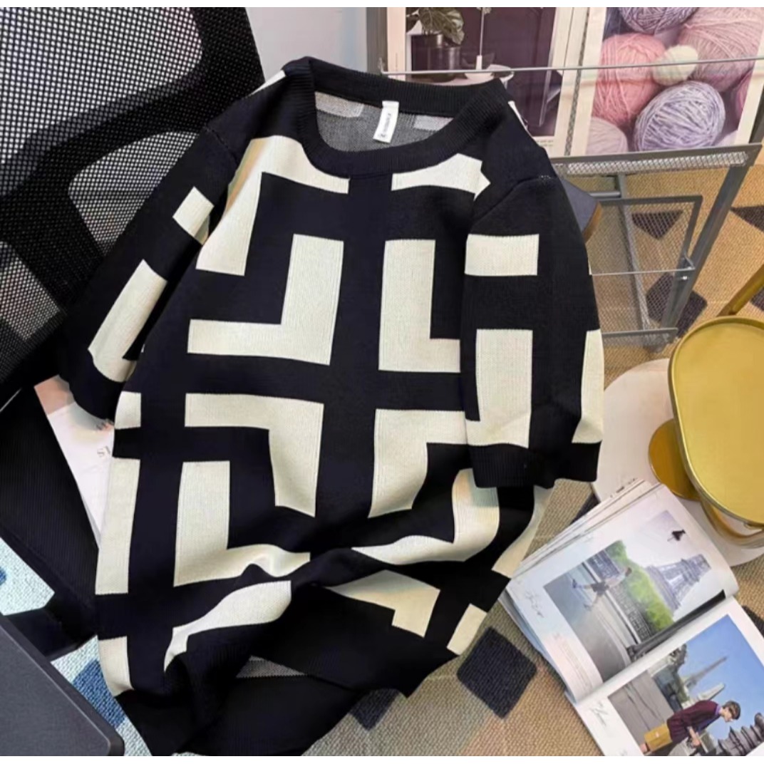 Kemeja Rajutan Gaya Jepang Kot - Base Layer Top ulasan dan harga