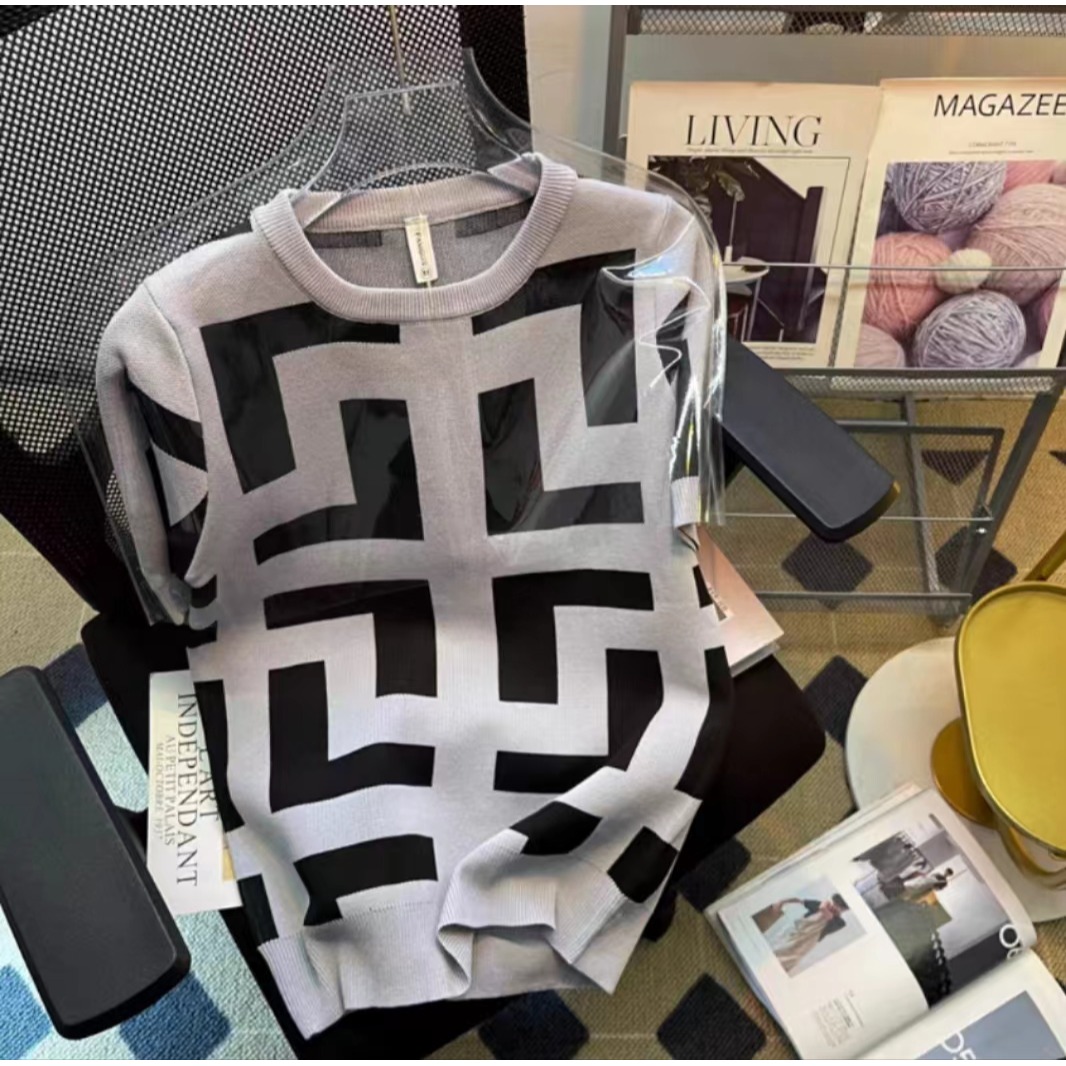 Kemeja Rajutan Gaya Jepang Kot - Base Layer Top ulasan dan harga